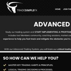 TRADESIMPLEFX Course + Advanced Trading System