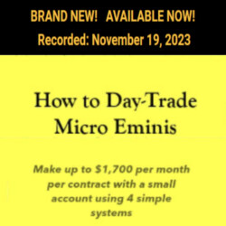 Dr. Stoxx - How to Day Trade Micro Eminis
