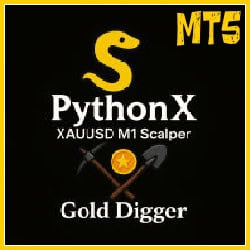 PythonX M1 Scalper XAUUSD - MT5